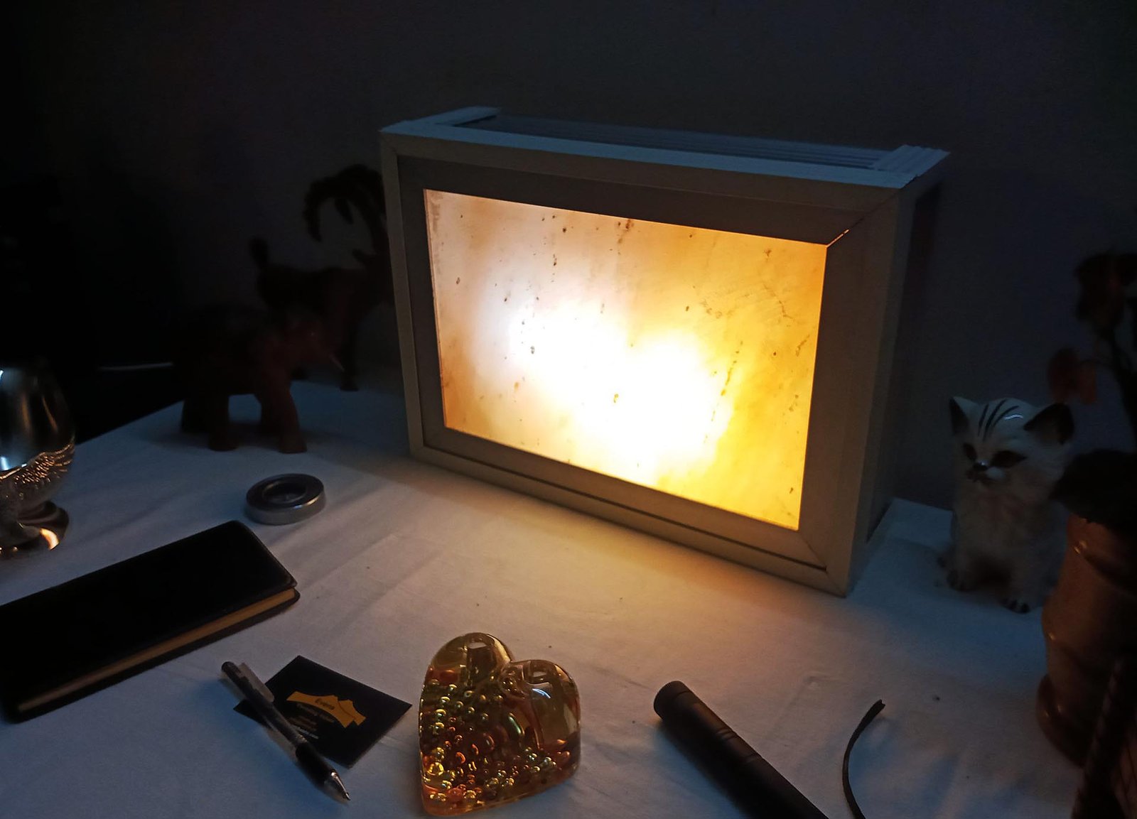 Unique Himalayan Pink Salt Wall & Table Light - Image 10